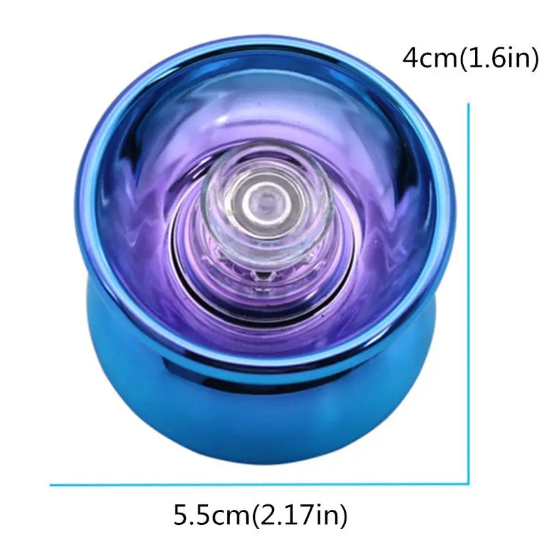 High Quality New Metal 2IN1 Alloy Yo-yo Spinning Top High-speed Battle Gyro For Boys Kid Gift High Quality New Metal 2IN1 Alloy Yo-yo Spinning Top High-speed Battle Gyro For Boys Kid Gift