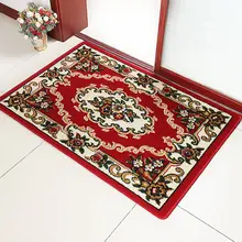 Ковер в европейском стиле, чтобы войти в прихожую напольный коврик для спальни комнаты чайный столик противоскользящая Пылезащитная подушка