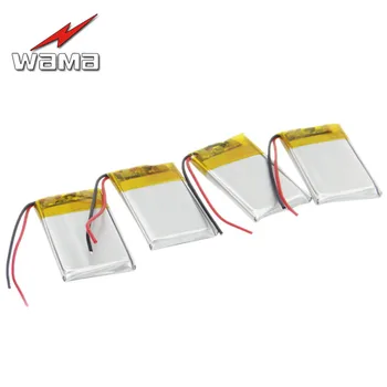 

4pcs/lot Wama 402035 240mAh Li-Polymer Over-Charging Protected 042035 3.7V Rechargeable Batteries for Bluetooth Speakers MP4 MP3