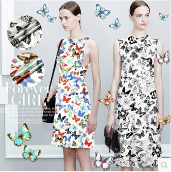 

Digital inkjet printing of real silk fabrics heavy fabric silk stretch satin charging the splendor