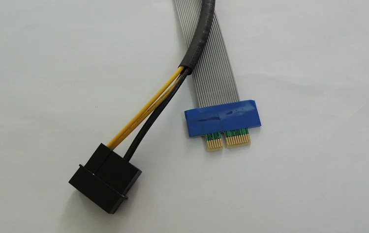 Бесплатная доставка 50 шт./лот PCI E Экспресс 1X до 16X Райзер карта удлинитель Кабель с