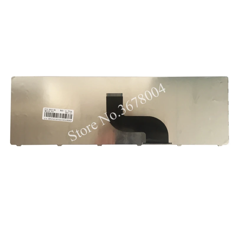 Фото Для Acer Aspire 5738 5738 г 5810 5252 7739 7739g 7739Z 7739ZG 8940 5560(15') 5560G 5253G 5250 7540G португальский PO Клавиатура ноутбука №3