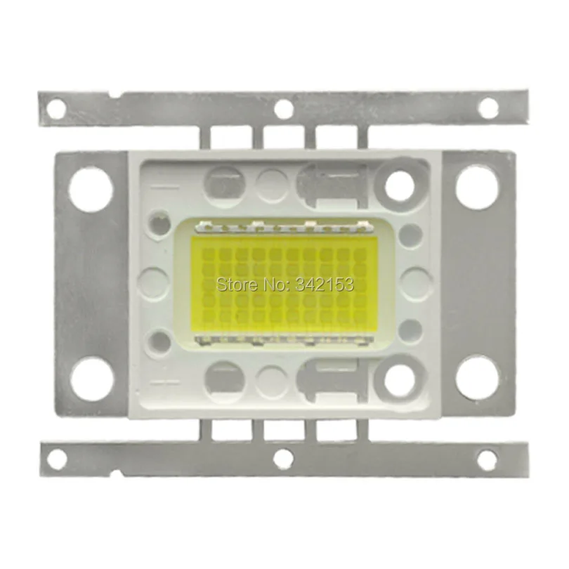 

50W High Power Led Emitter Rectangle White/Cool White/Warm White Red Yellow Green Blue LED Light Lamp Bulb 2PCS