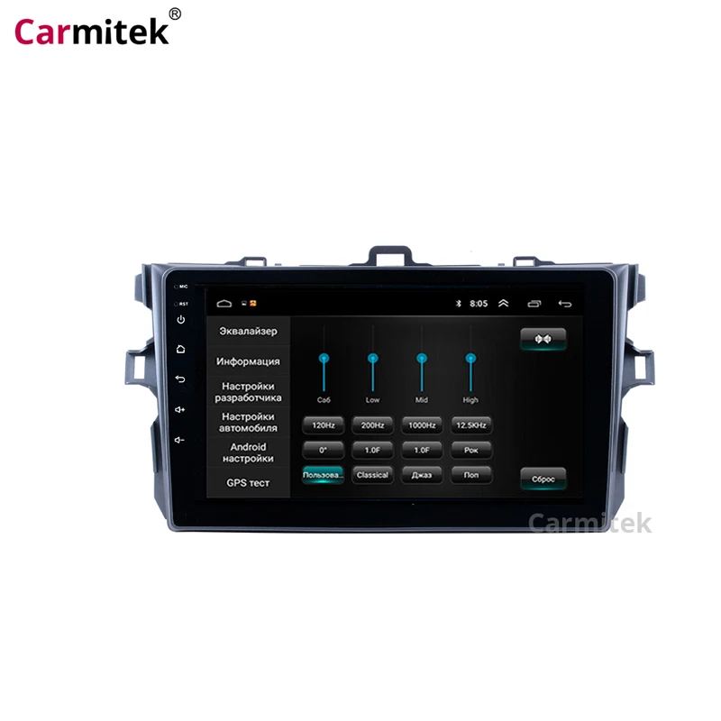 Автомобильная Мультимедийная система GPS навигации сенсорный экран радио Android 2 din