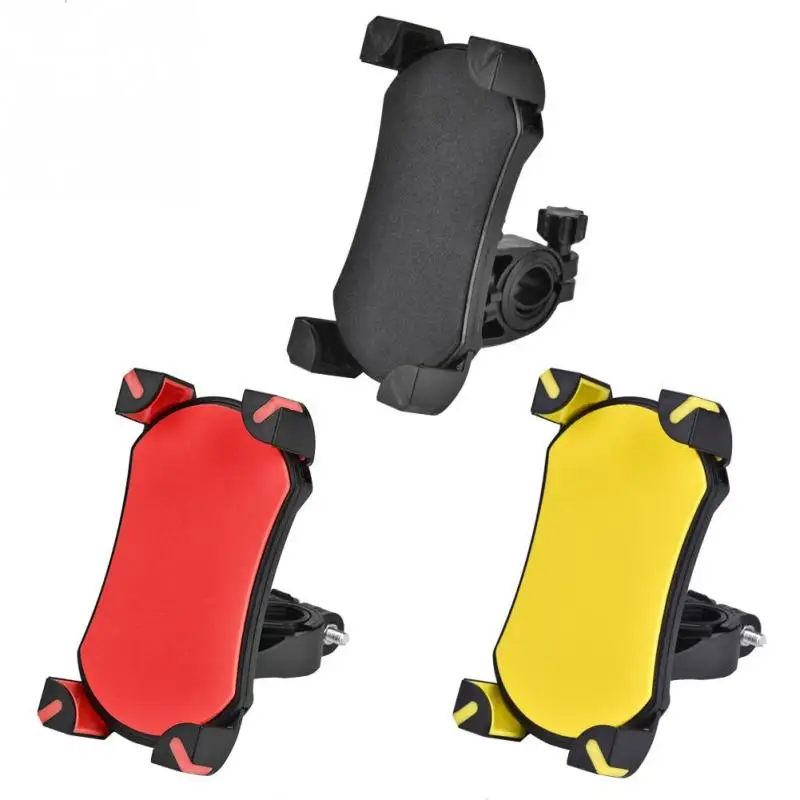

Bike Bicycle Universal Cell Phone Holder Motorcycle Handlebar Mount Bracket Handle Phone Support For 3.5-6.5" Cell Phone GPS