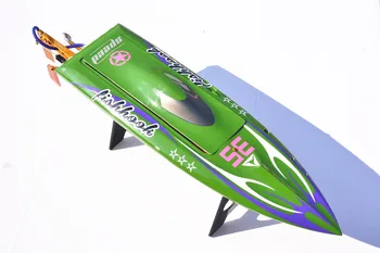 

DT Mono H625 Fishhook Fiberglass Electric Brushless RC Boat w/ 2872 3350KV motor & 90A ESC, CNC Metal Prop.