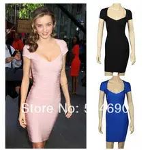 2017 frühling dress frauen bodysuit sexy cocktailparty-kleider short flügelärmeln bodycon herve bandage dress vestido knielangen