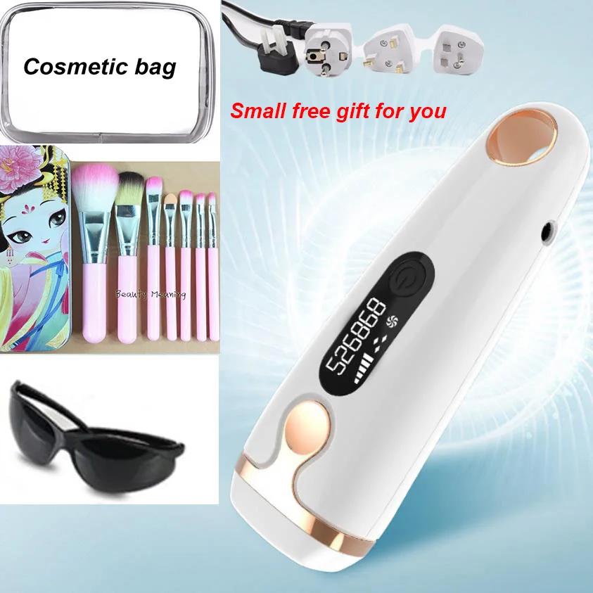 

IPL Epilator Laser Depilator Permanent Hair Removal 500000 Flash Touch Body Leg Bikini Trimmer Photoepilator For Women Creamskin