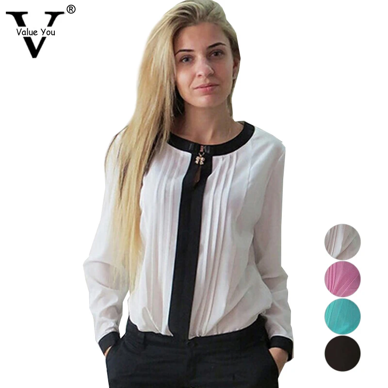 Moda para mujer blusas blancas elegantes de la del o cuello camisa casual damas escolares tops blusa mujeres camisas feminina SY173|shirt printershirt beige - AliExpress