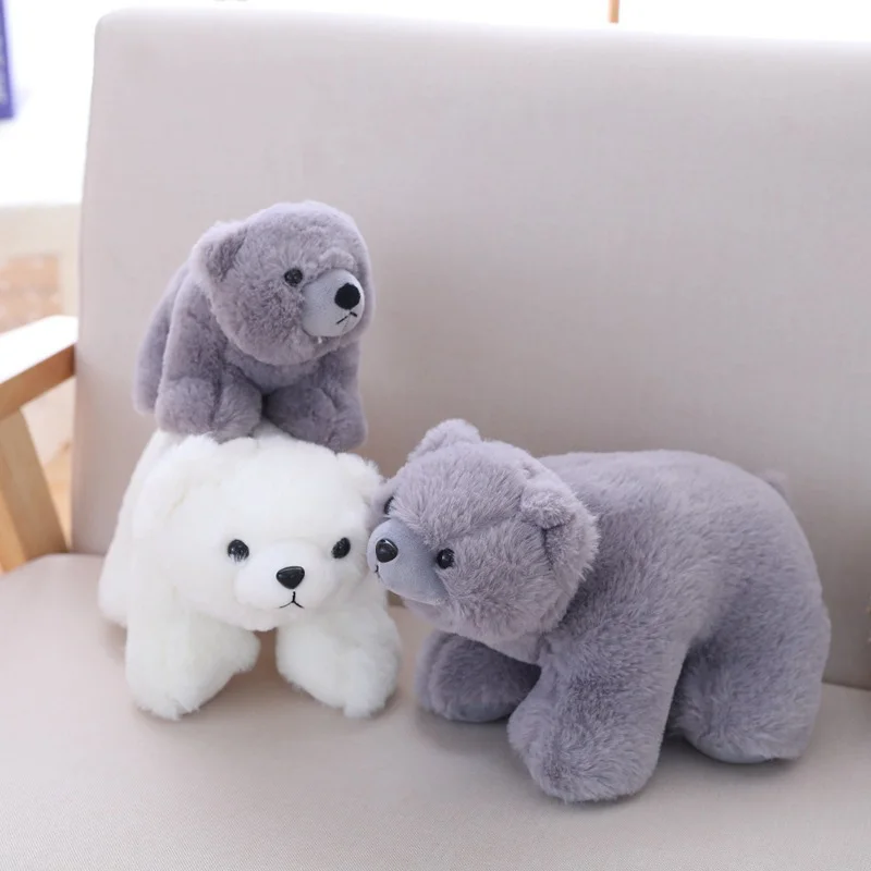 

Simulation Polar Bear Animal Plush Toy 20/29CM Soft Plush Animals Bags Children Soft PP Cotton Kids As Birthday Christmas Gift