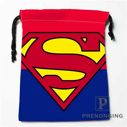 

Custom Drawstring Bags Mravel Superman Logo Printed Receive Bag Compression Type Bags Size Multi Size 171203-08#02