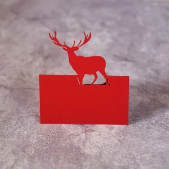 

Set of 50 Stag Place Cards,party supplies,Stag Theme Party food tents, table cards,