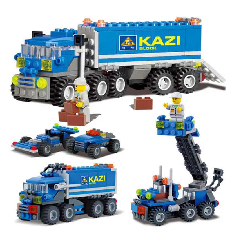 163Pcs-City-Dumper-Truck-Car-Building-Blocks-Sets-Compatible-LegoINGLs-Bricks-DIY-Playmobil-Educational-Toys-For