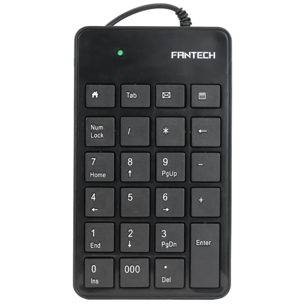 

Mini 23-Keys USB Number Pad Keypad Portable Numeric Keyboard For Laptop Notebook Eletronic Accessories Compatible For IBM PC AT
