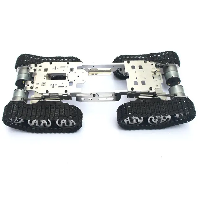 Best Offers DIY RC Tank Chassis with Rubber Caterpillar Tread track for RCl Car RC Tank model Robot Track Tire RC Tank Chassis Best Offers DIY RC Tank Chassis with Rubber Caterpillar Tread track for RCl Car RC Tank model Robot Track Tire RC Tank Chassis