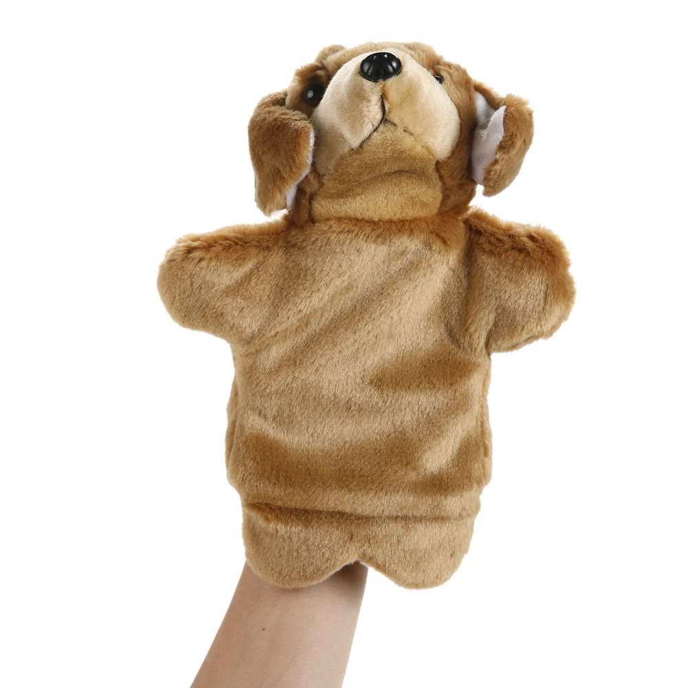 New Dog Hand Puppet Adorable Cartoon Dog Hand Puppet Children