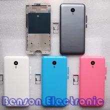 BaanSam ЖК передняя панель батарея задняя крышка лоток для sim-карты для Meizu M2 Note 5,5 дюймов корпус чехол с кнопками громкости питания