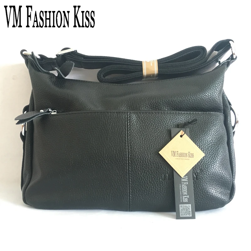 VM FASHION KISS Повседневная кросс боди сумка хобо для женщин среднего возраста мягкая