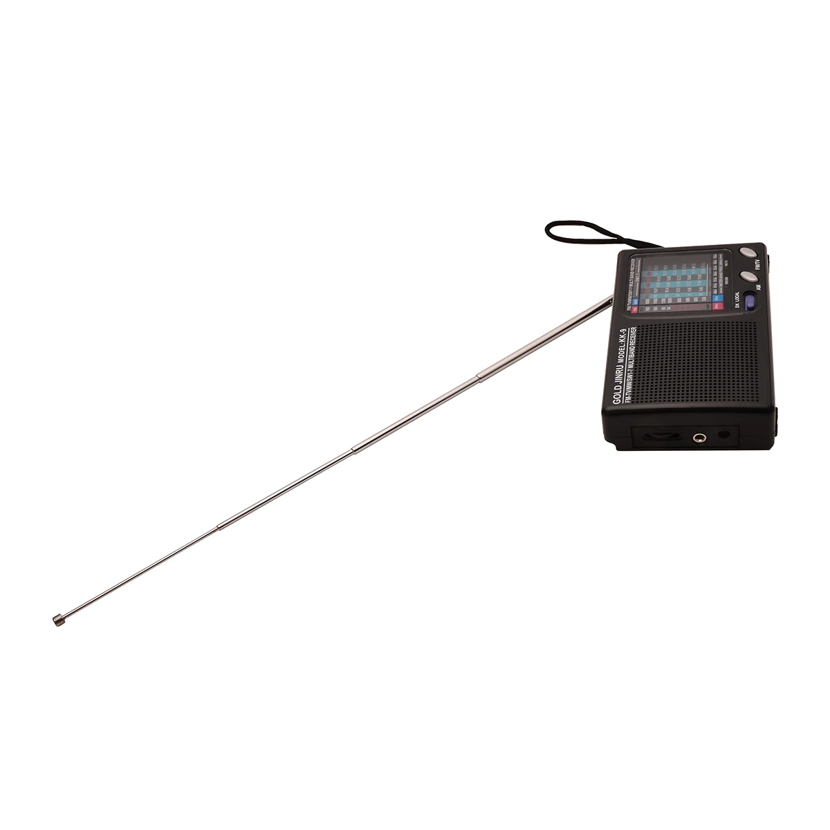 1pc Portable Full Band Radio Professional World Band Radio Receiver Supports DSP AM/FM/MW/SW Stereo Mayitr