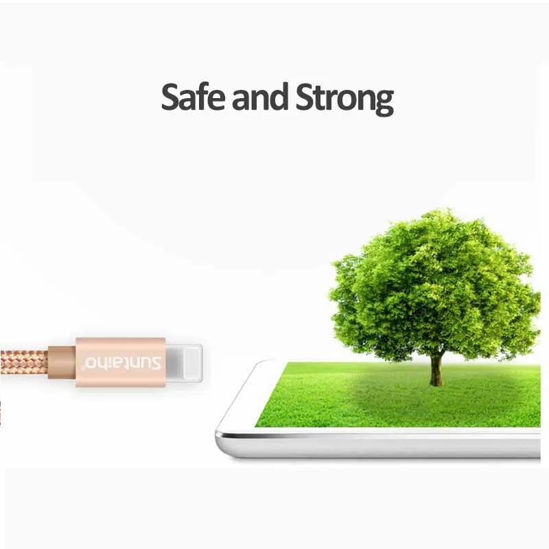 Suntaiho Nylon Micro USB Cable Fast Charging Mobile Phone Cable 0.5m/1.2m/2m/3m USB Data Cables for iPhone 7 6 5/Samsung/Android Suntaiho Nylon Micro USB Cable Fast Charging Mobile Phone Cable 0.5m/1.2m/2m/3m USB Data Cables for iPhone 7 6 5/Samsung/Android