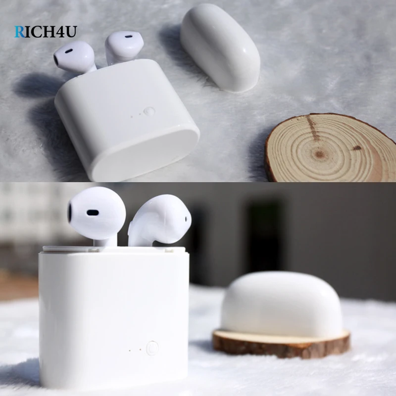 

Wireless Earphones TWS Bluetooth Earphone Business Touch Control I7s Bluetooth Headsets Hands-free Sports Earbud For Phone