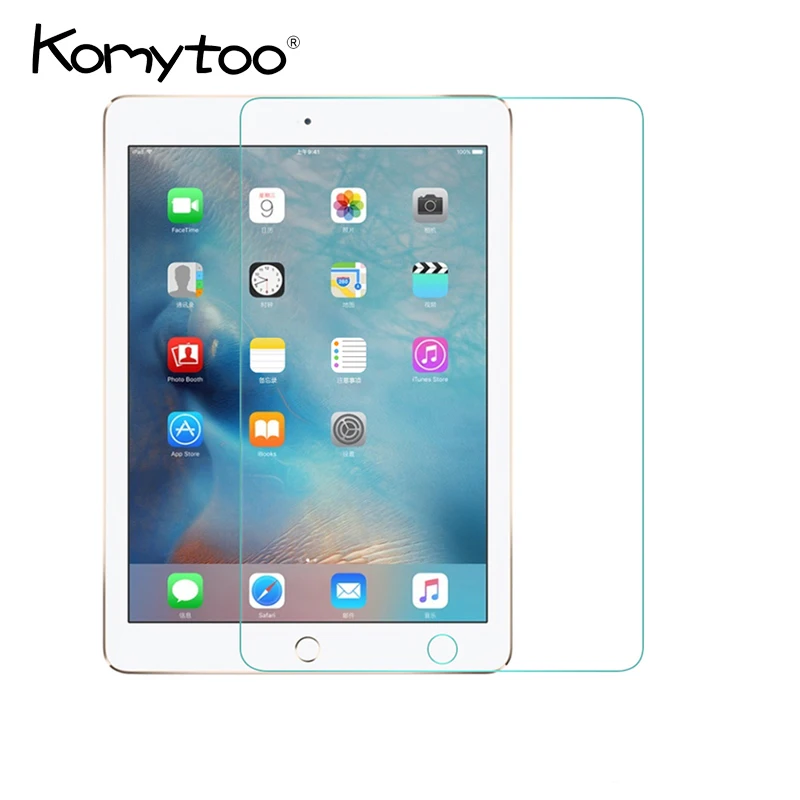 

Tablet Screen Protector for Apple 2017 New ipad 9.7 inch Screen Protector Film Hard Cover For New iPad 9.7 2017 Tempered Glass