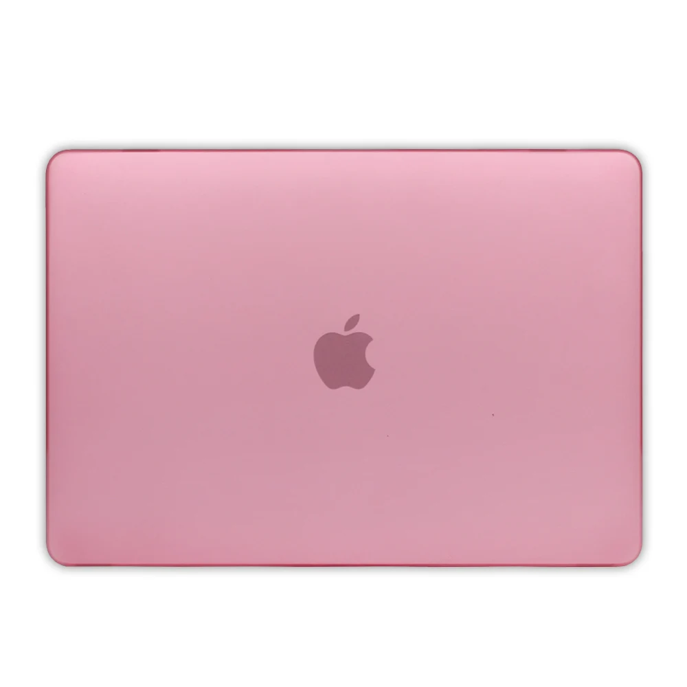 Чехол для Apple прорезиненный (матовый) жесткий чехол ноутбука Mac Book белый 13 дюймов MC