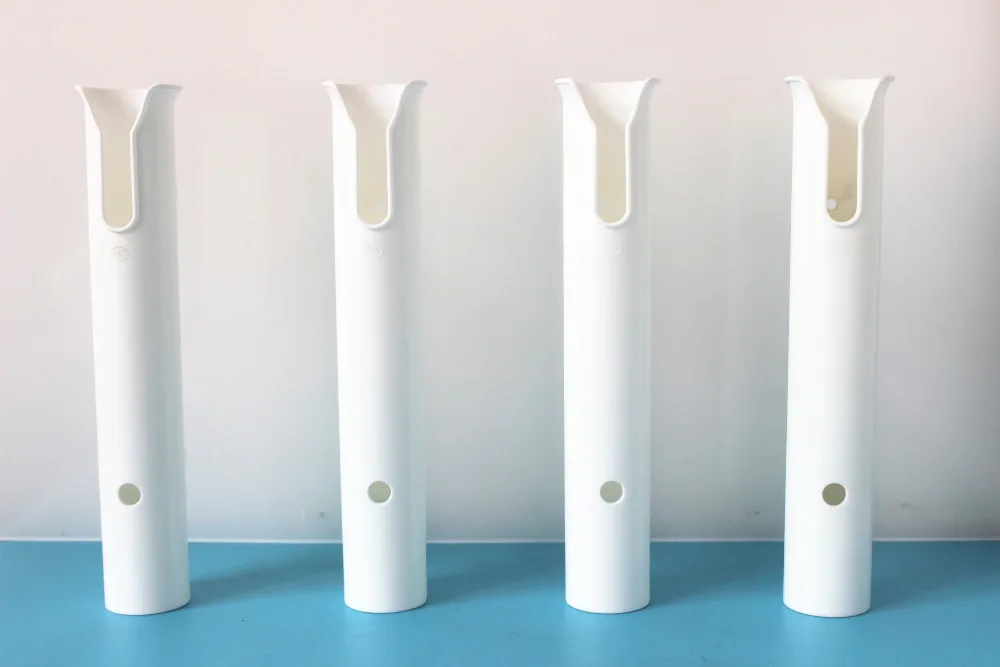 

Set Of 4 Tournament White Plastic Storage Rack Holder Fishing Pole Boat