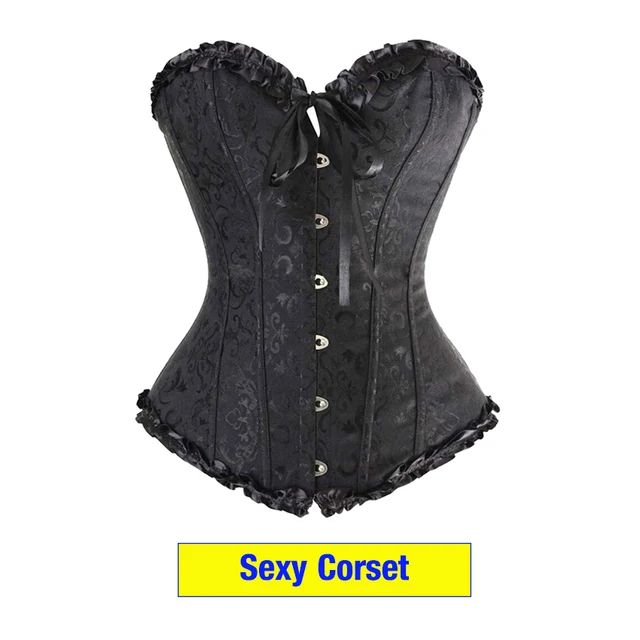 Women Wedding Dress Lingerie Waist Trainer Corsets And Bustiers Body