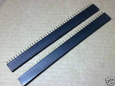 

100 pcs 40 Pin 2.54 mm Single Row Pin Header Female