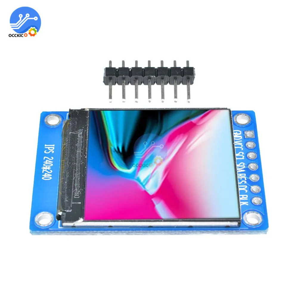 

3.3V 1.44 inch TFT LCD Display Module 128*128 Full Color Sreen SPI Compatible For Arduino ST7735S LCD Controller Board