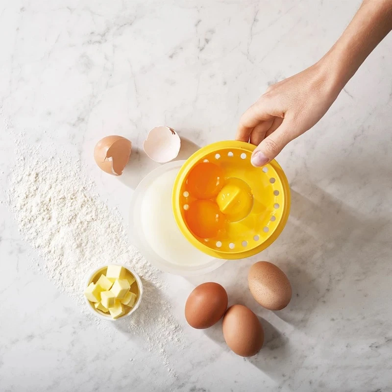 Многофункциональный яичный желток разделитель для выпечки пищевой кухонный гаджет сито инструмент белое яйцо сепаратор высокая емкость Яйцо инструмент