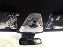 1 ABS Matte font b Interior b font Accessories Front Roof Head Reading Light Lamp Cover