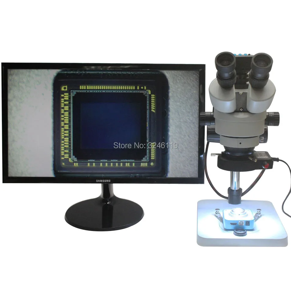 Trinoculaire Stereo Microscoop 7X-45X Continue Zoom Vergroting Met 20MP 1080 p 60FPS HDMI USB Camera Voor Mobiele Telefoon Reparatie Trinoculaire Stereo Microscoop 7X-45X Continue Zoom Vergroting Met 20MP 1080 p 60FPS HDMI USB Camera Voor Mobiele Telefoon Reparatie