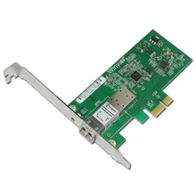 PCI-E x1 100M Fiber Ethernet Card SFF LC 1310nm 10km Optical Transceiver Module