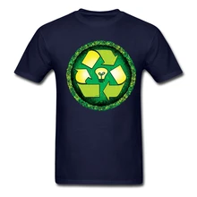 Glamorous Recycle, Just Think About It Classical Round Neck Short-Sleeves t shirt creator men’s T Shirts