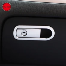 Набор из 2 шт. автомобиля пилот коробка для хранения ручки Накладка для VW Touareg 2011-2017 перчатки распределительная коробка украшения стикеры Кепки SS Alu
