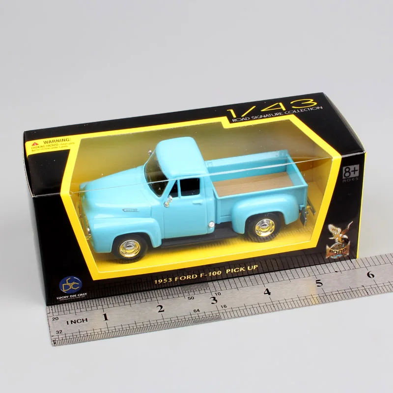 Детские 1/43 весы, старое 1953 Ford звукосниматели, F-100 Mercury M-Series, полноразмерные мини стильные металлические Литые модели, дешевые автомобили, фургон для детей