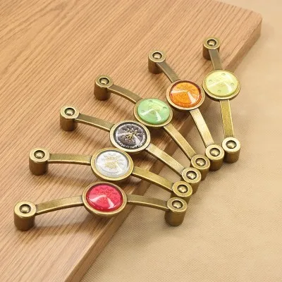 10x White Wooden Recessed Handle 110mm Cabinet Wardrobe Kitchen Door Knobs