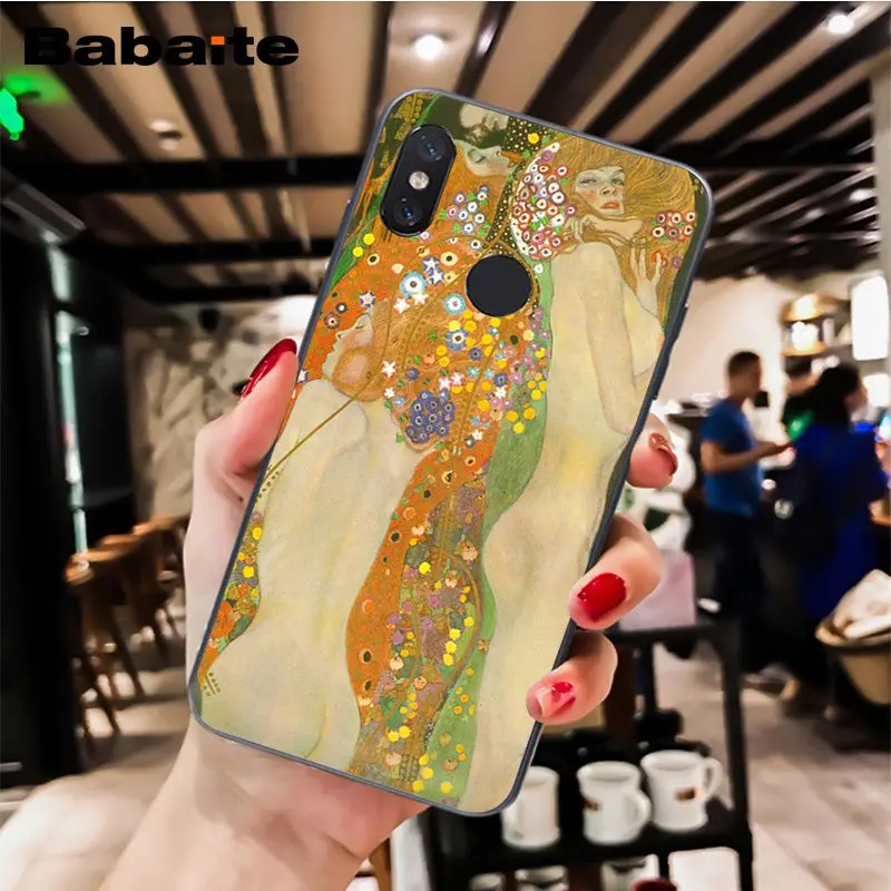 A7 Babaite Kiss Gustav Klimt Ван Гог Звездная ночь звезда чехол для телефона для Xiaomi MiA1 A2 lite F1 Redmi 4X 5Plus S2 Note7 Redmi Note4 - Цвет: A7
