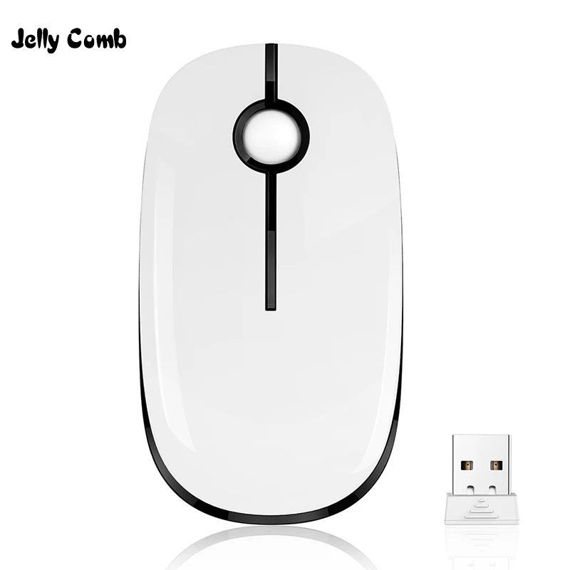 Shipped From Russian! Jelly Comb Wireless Mouse Multi-Color 1600 DPI Mute Mouse For Mac book Computer Office Mice for Laptop PC
