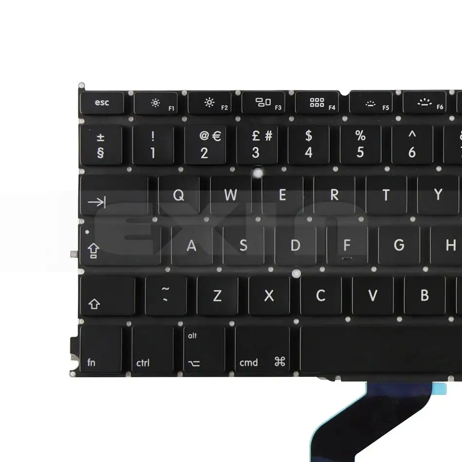 Для Apple Macbook Pro retina 1" A1425 британский английский клавиатура с Подсветка Замена 2012 2013 год