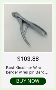 Peças de Aço Inoxidável Fios Kirschner Instrumentos Veterinários Ortopedia 10 4 Cheap Aplicador de sombra