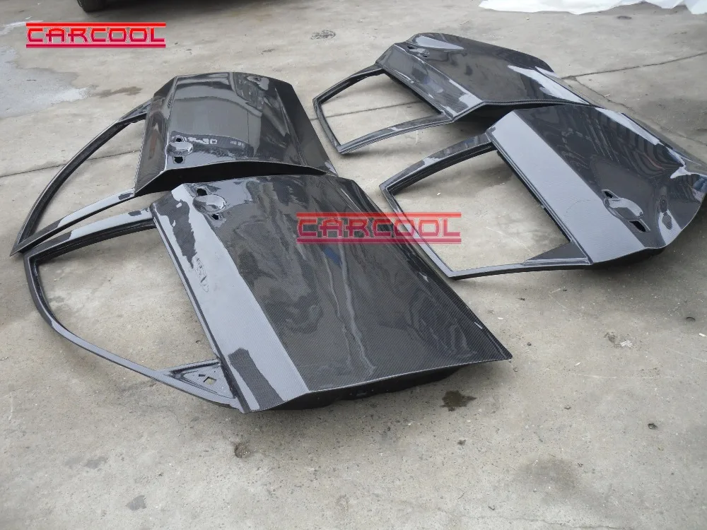 

Auto Parts 2008+Impreza Hatchback GRB WRX STI 10th Rear& Front Doors 4pcs CF carbon fiber