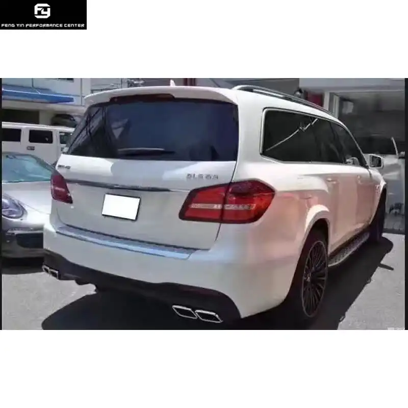 X166 Gls63 Amg Style Car Body Kit Pp Unpainted Front Bumper Rear Bumper Diffuser For Mercedes Benz X166 Gls500 Gls63 Amg