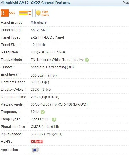 AA121SK22 800*600 12 1 дюймов промышленный ЖК дисплей новый и класса А + В НАЛИЧИИ