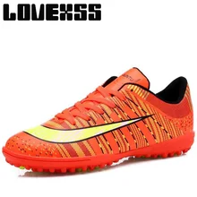 LOVEXSS Boy Kids Soccer Shoes For Women Men Antiskid Sport Shoes Woman Man Brand Turf Football Boots Outdoor Athletic Sneakers