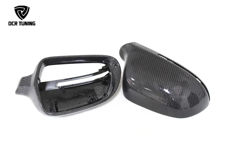 Estilo de Substituição para Audi Lateral de Fibra de Carbono a4 a5 a6 s5 s3 q3 b8 B8.5 b9 a4 s4 a5 s5 Rs5 2008 up Vista Traseira Espelho Tampas 7 a6 s5 s3 q3 b8 b8.5 b9