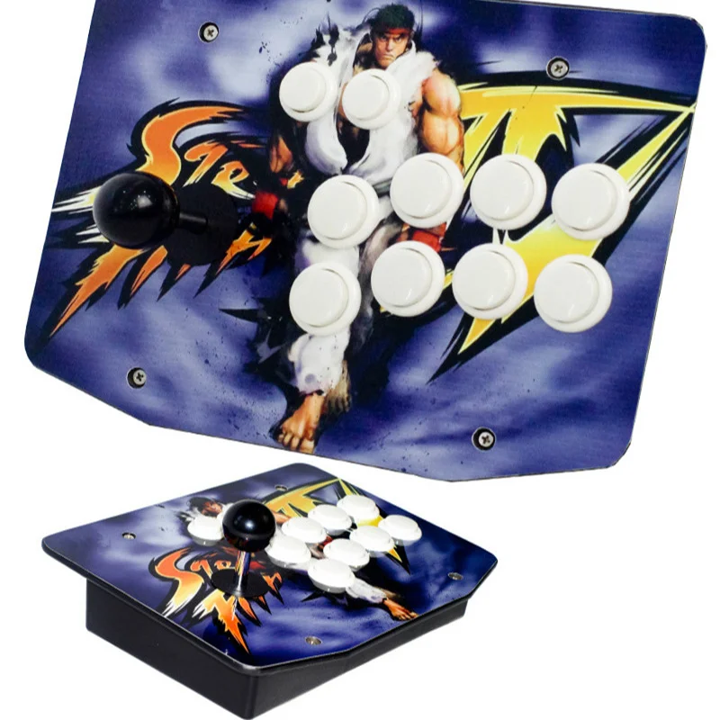 

Cdragon arlylic arcade fight stick Game Joystick Gaming Controllers picture printed ryu street fighter