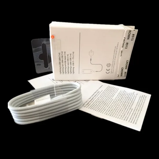 imágenes para Paquetes de accesorios 200 set/lot Alta calidad del 1:1 1 m 8pin cable de datos usb para el ipad mini para el iphone 5 6 7 7 S con la Caja al por menor imágenes para Paquetes de accesorios 200 set/lot Alta calidad del 1:1 1 m 8pin cable de datos usb para el ipad mini para el iphone 5 6 7 7 S con la Caja al por menor